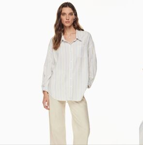 Aritzia Wilfred Free Relaxed Linen Shirt